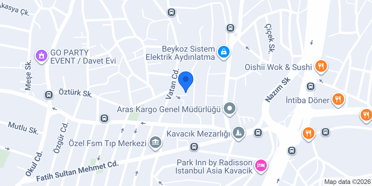 Cam Dünyası konumu