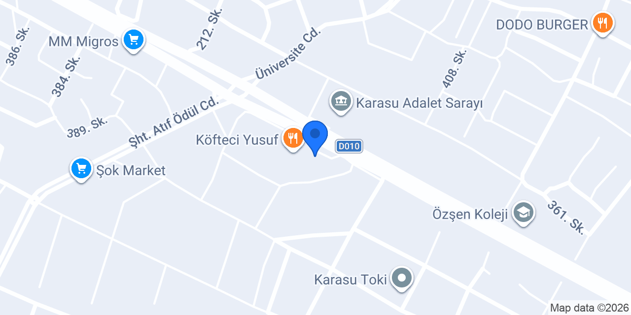 Karasu Mavi Tur konumu