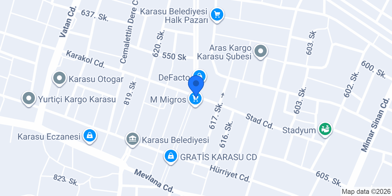 Diş Hekimi Zeynep Dinç Kurudal konumu