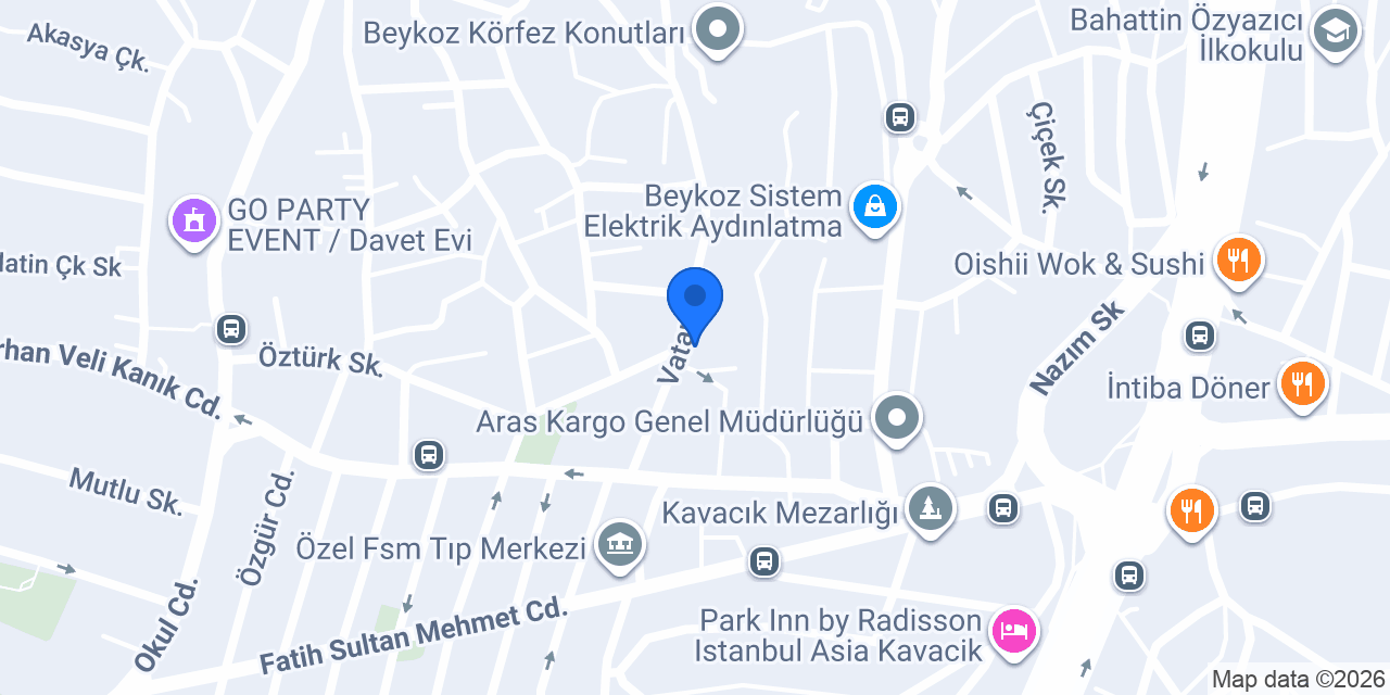 Tüm Sigorta konumu