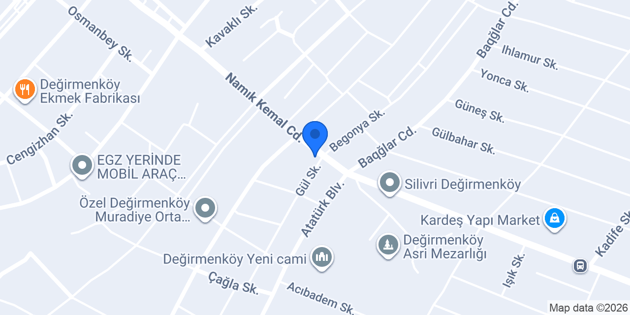 Gençoğlu Mimarlık ve İnşaat konumu