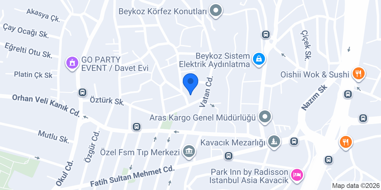 MİNİ COOPER YEDEK PARÇA MİNİ GARAJ konumu