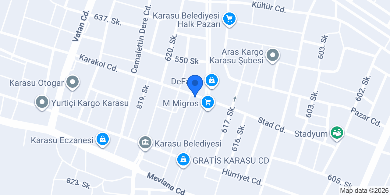 Elit Cafe&Pizza konumu