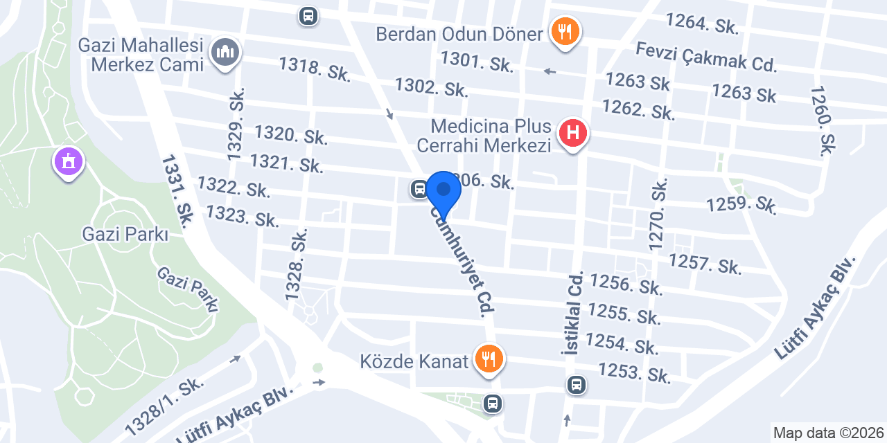 Fethi Kaba Sigorta Acenteliği konumu