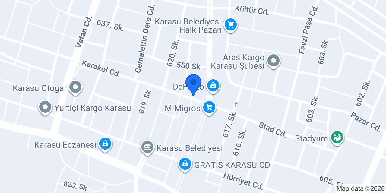 Yasemin Bayan Kuaförü konumu