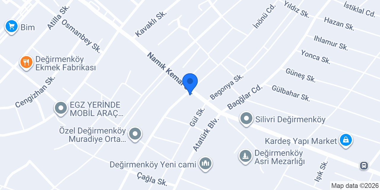 Cadde Yemek Salonu konumu