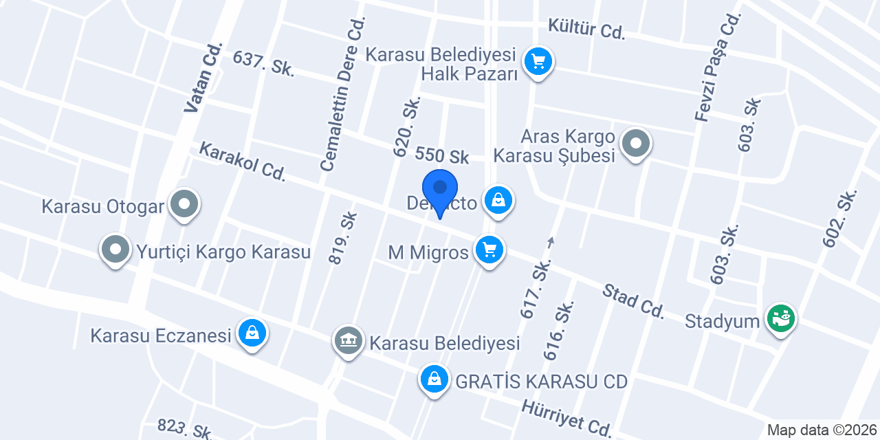 Belemir Çiçek Evi | Karasu konumu