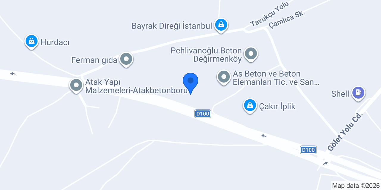 Akışık Un konumu