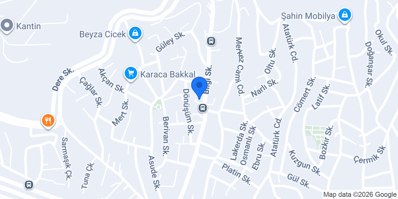 Kutlu Kağıtçılık ve Tic. Ltd.Şti. konumu
