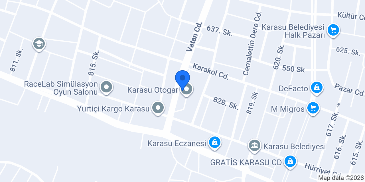 Öz Narin Simit Fırını konumu