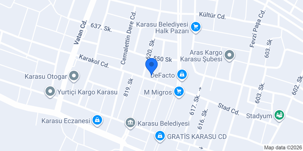 Karasu Av Bayii konumu