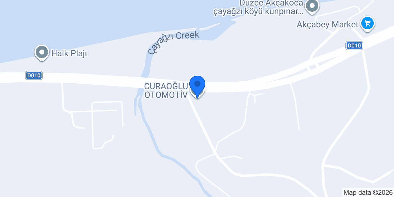 CURAOĞLU OTOMOTİV konumu