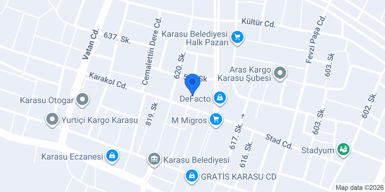 Etil Alkol Shop konumu