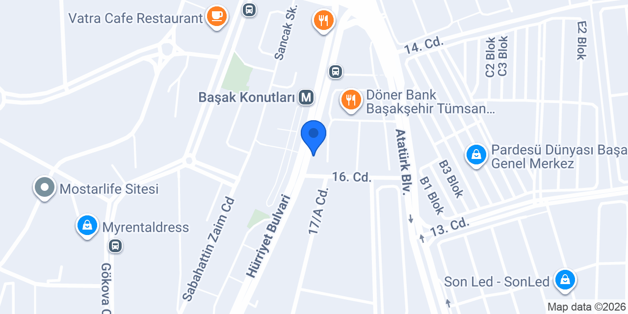 Ebru Eczanesi Basaksehir konumu