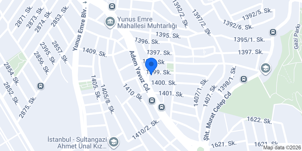 Şahin Yapı Market konumu