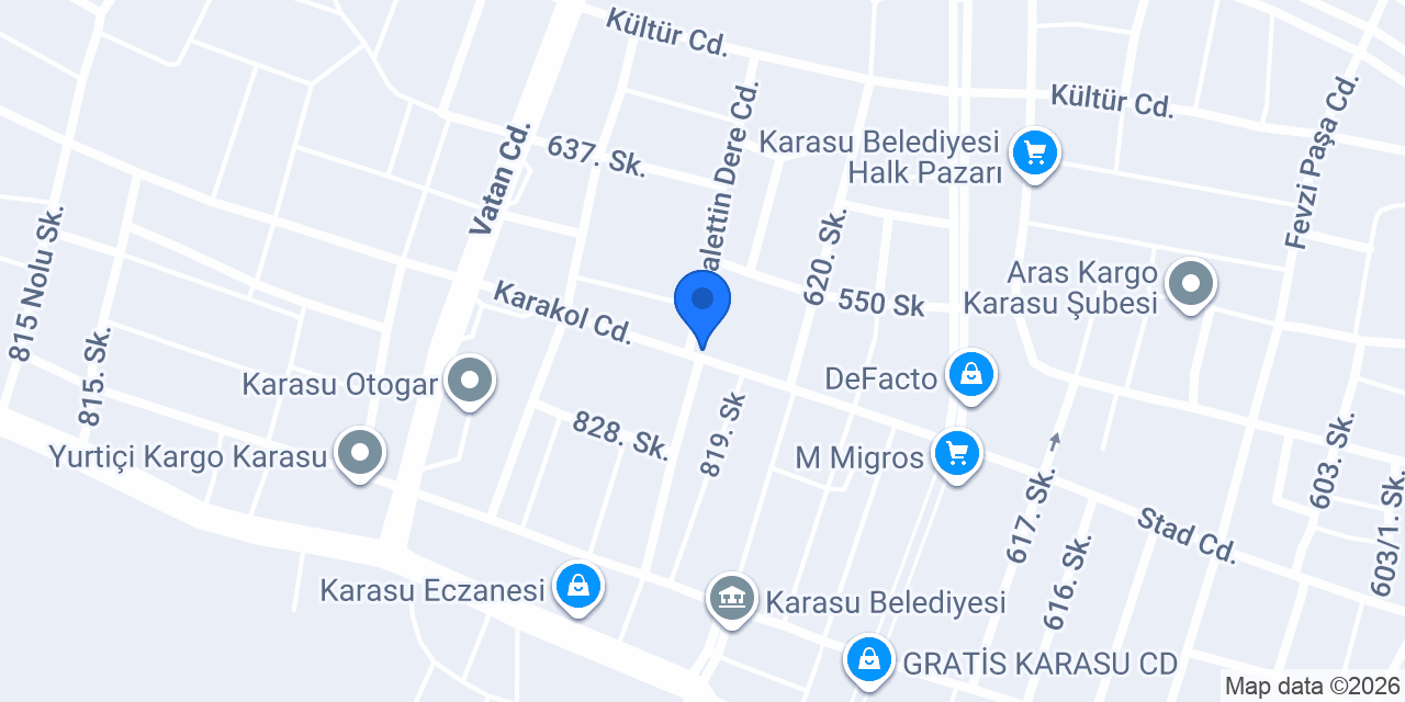 Trafik Tescil Ve Denetleme Büro Amirliği konumu