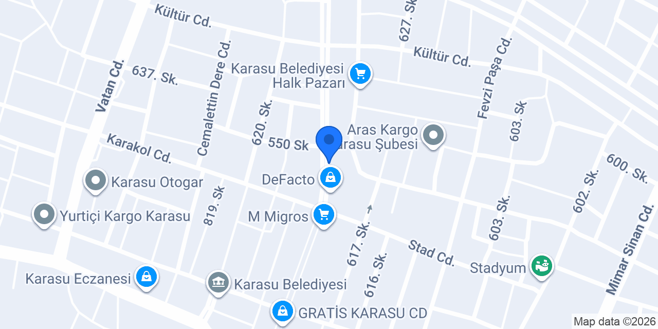 Saray Pastanesi konumu
