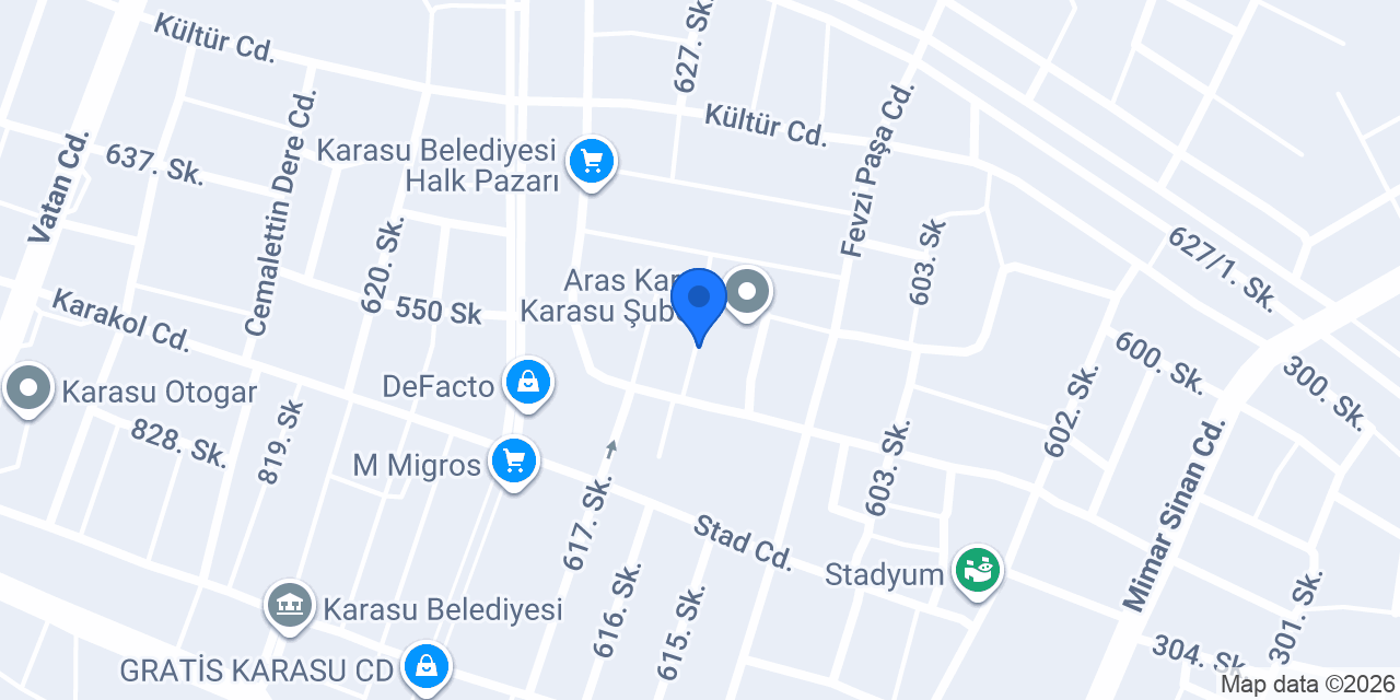 Sedaş Elektrik Arıza Servisi konumu