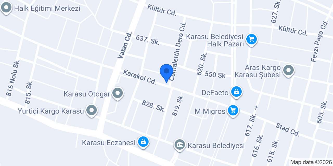 Bi Pilav Bi Tavuk konumu