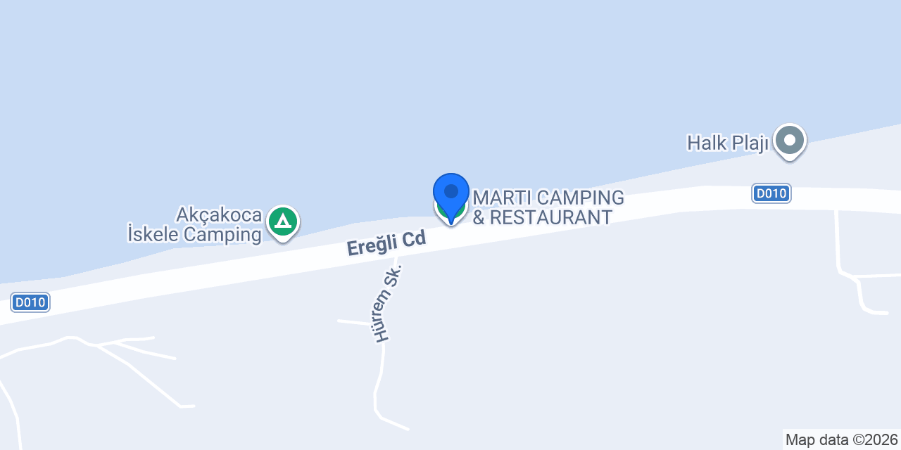 MARTI CAMPING & RESTAURANT konumu