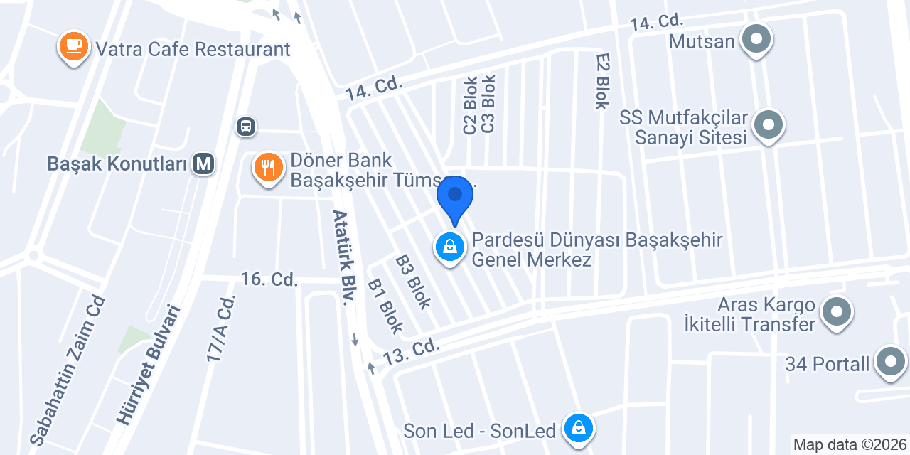 Furkan Dış Ticaret Ltd. Şti. konumu