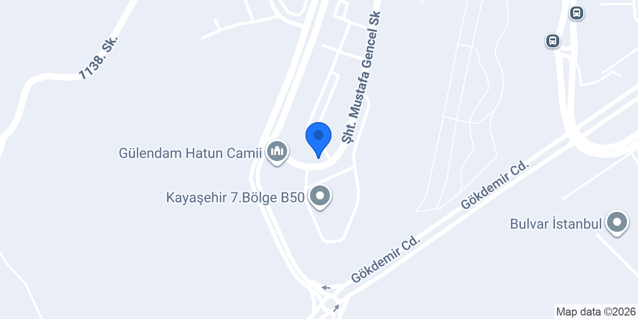 Levas Cafe Kayaşehir konumu