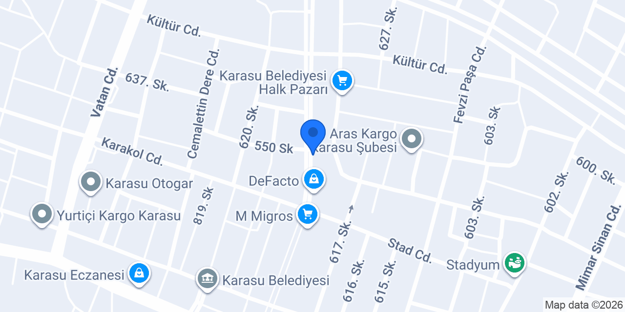Ortaköy Cafe & Fast Food konumu