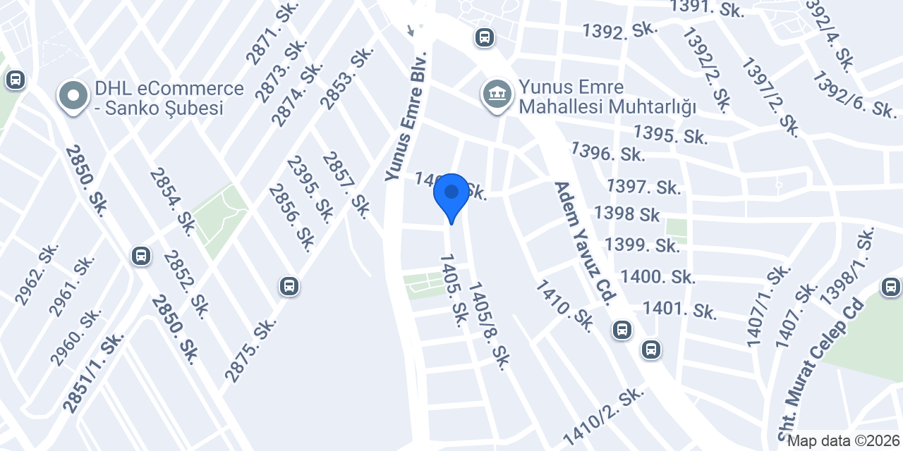 9BAR TEKNİK konumu