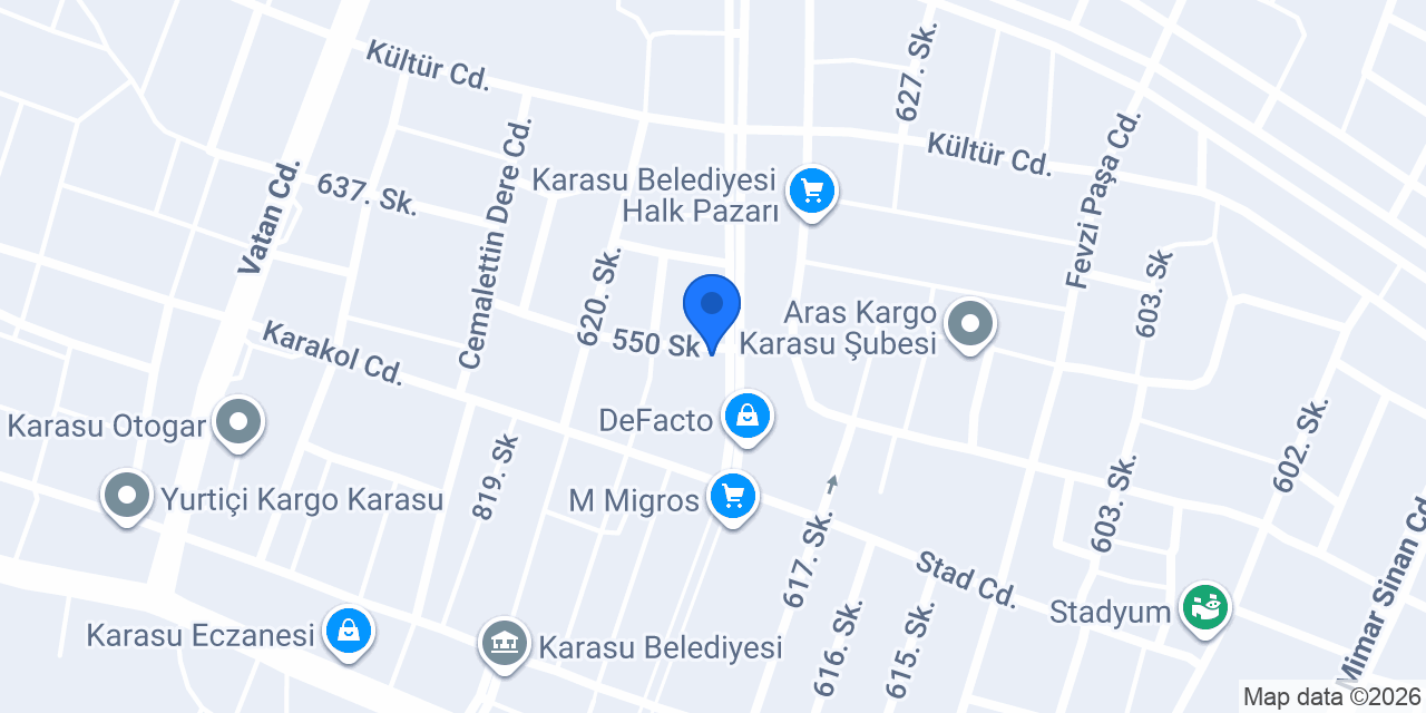 Güvercinler Av Bayii konumu