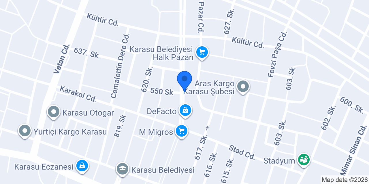 Karasu Eysa Elektrik konumu