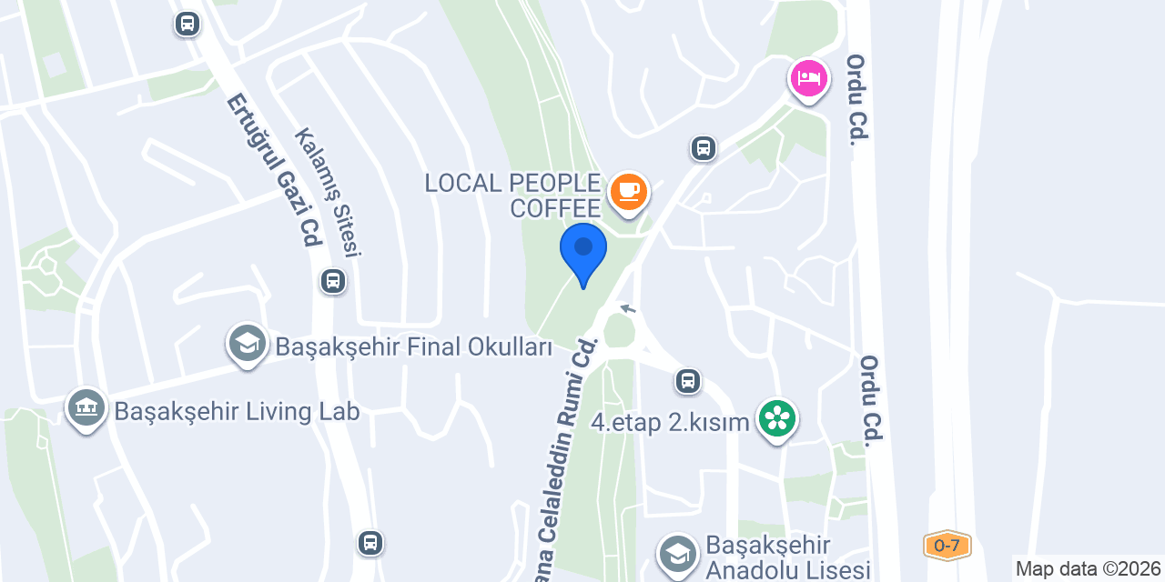 Başakşehir Mini Bahçe Market konumu