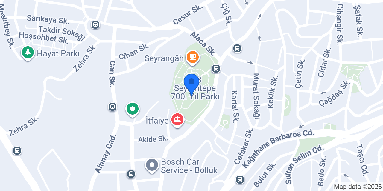 Kağıthane konumu