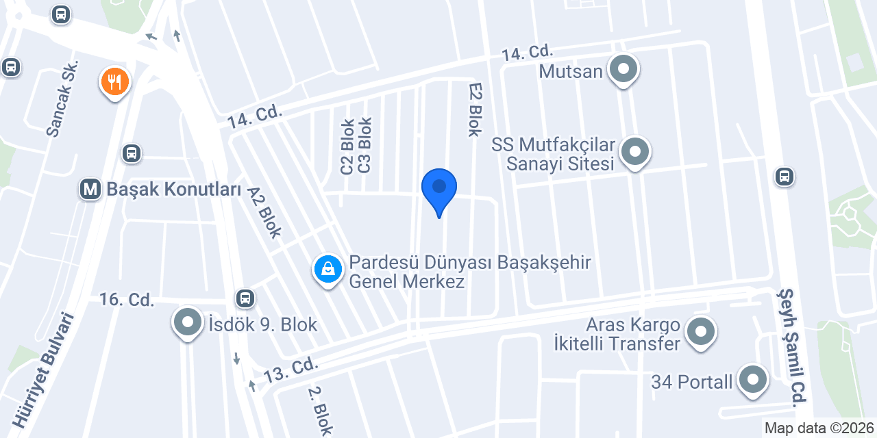 Dört İşlem Kütüphane konumu