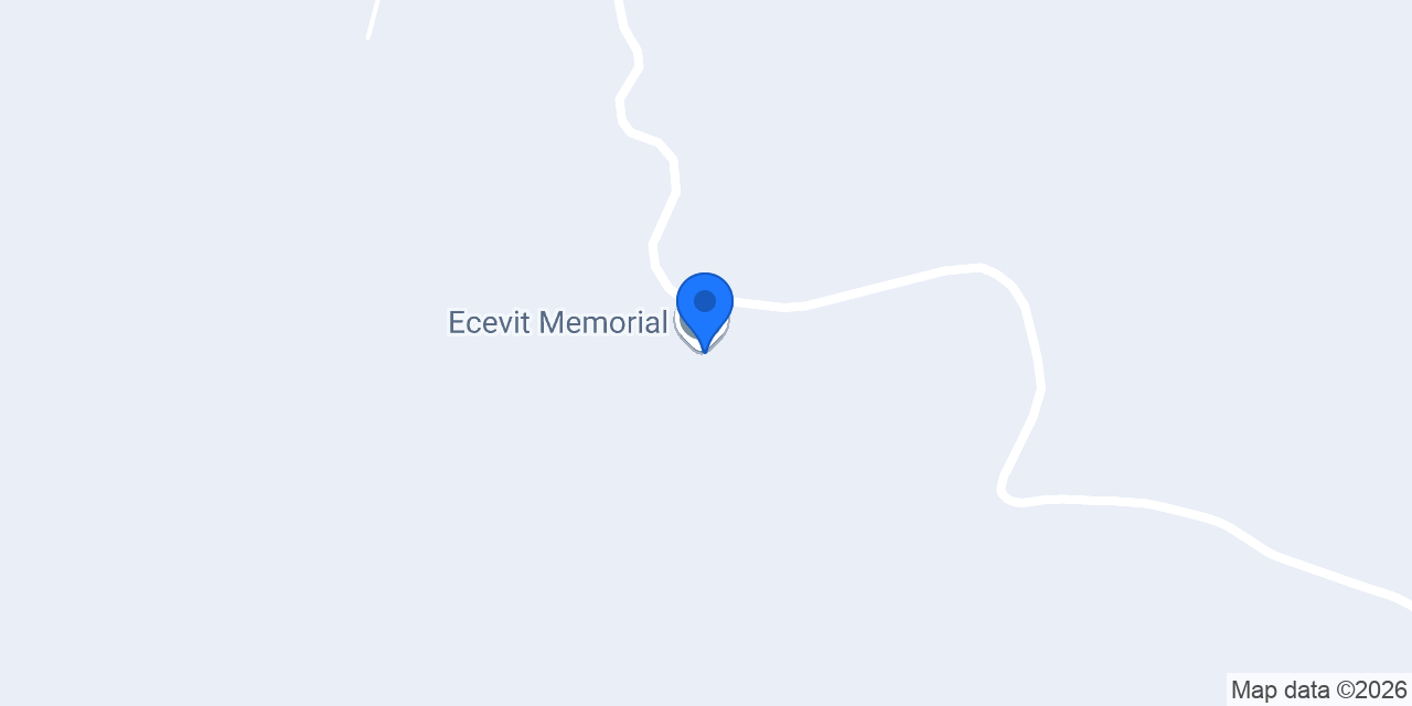 Ecevit Memorial konumu