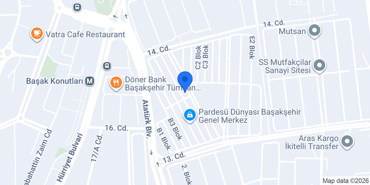Cihan Civata San. Tic. Ltd. Şti. konumu