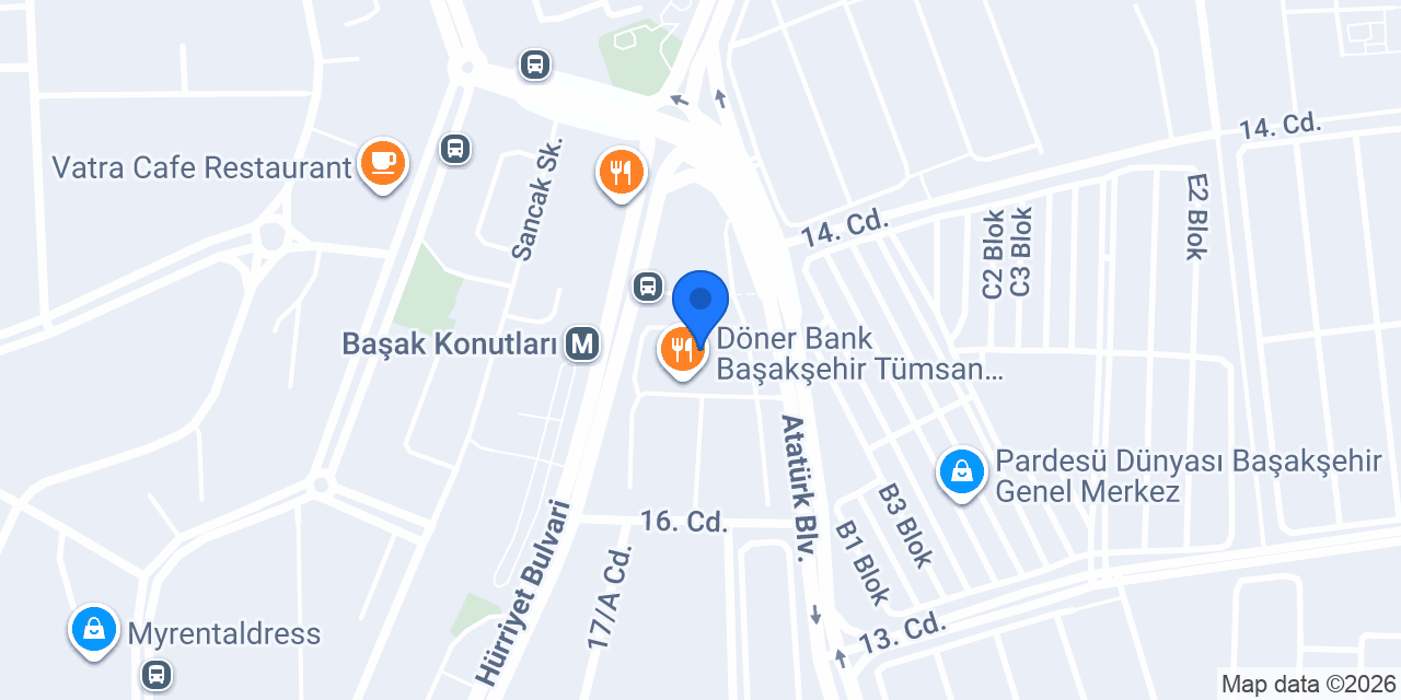 Esinti Cafe konumu