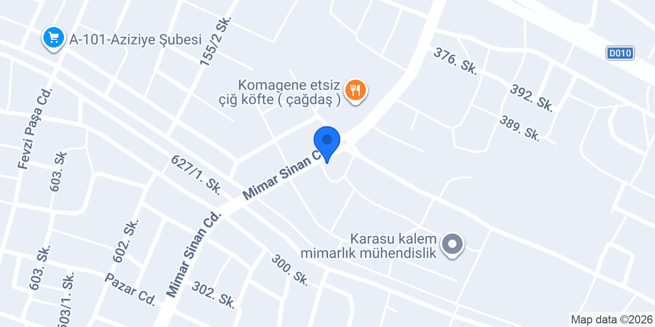 Ada BEŞER İNŞAAT ( Mimar Sinan Cd. Şb.) konumu