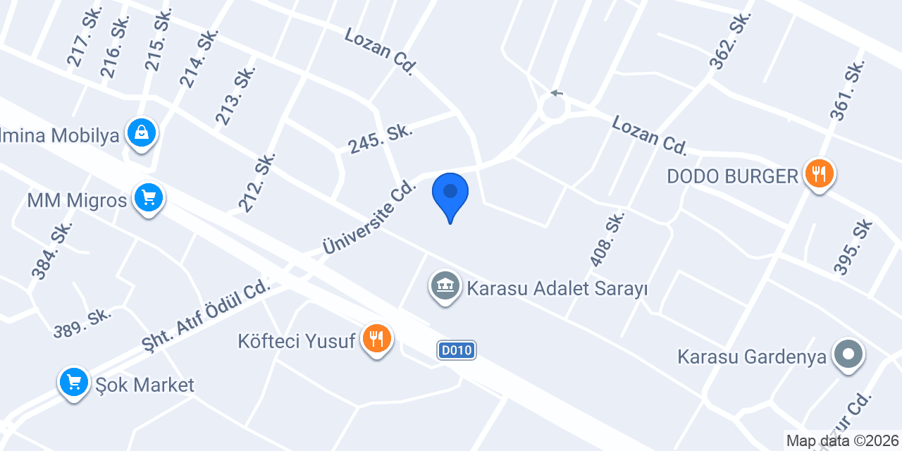 Papatyam Cafe konumu