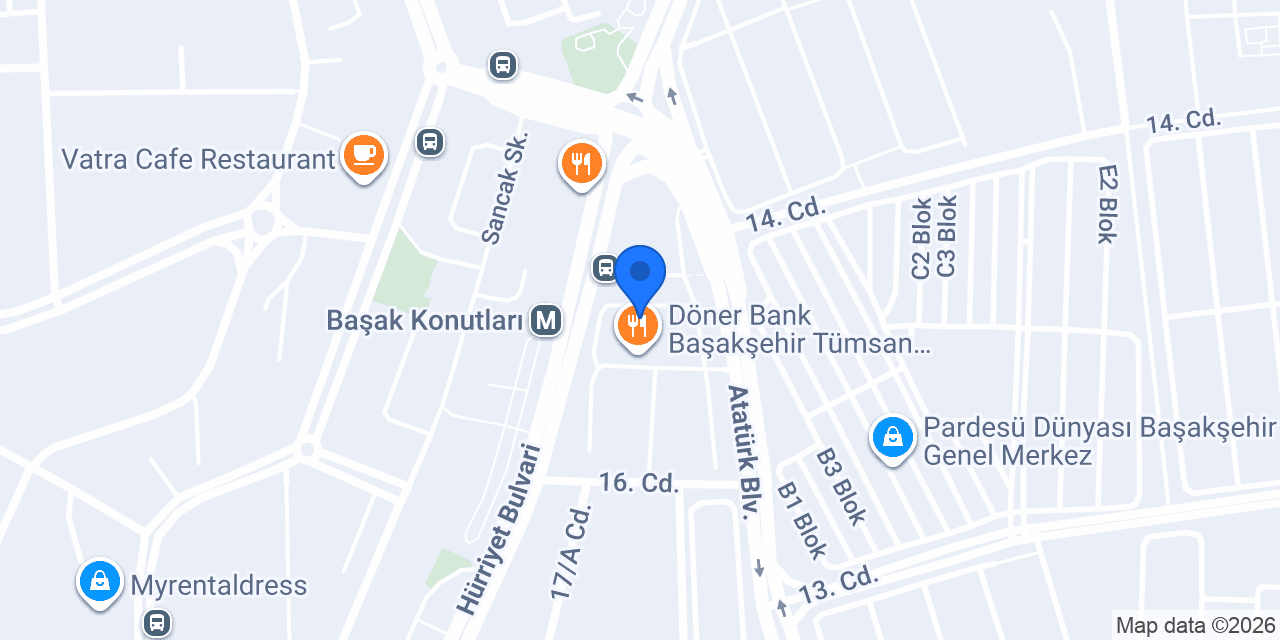 Yurtiçi Kargo Tümsan konumu