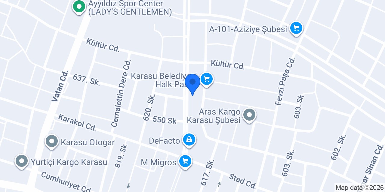 Baby Dünyası Avm konumu