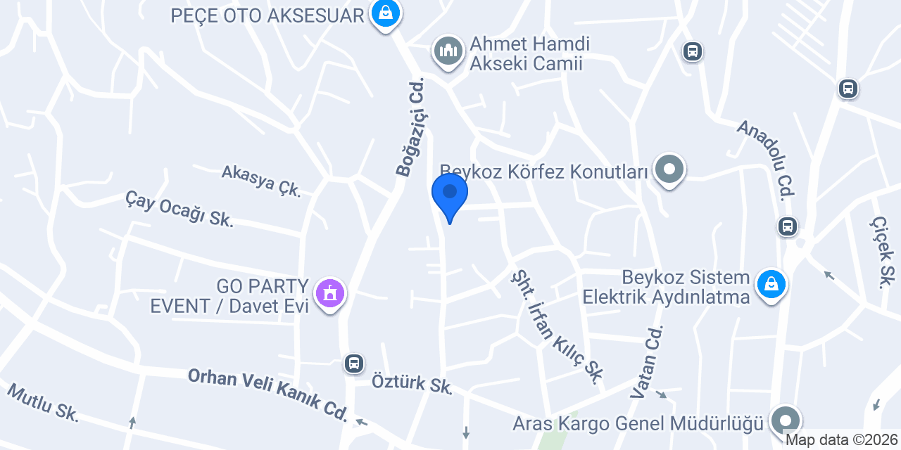 Kavacık Mermerci konumu