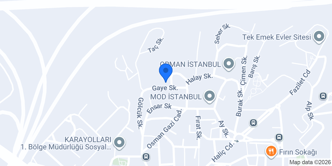 Kağıthane 7/24 Çilingir konumu