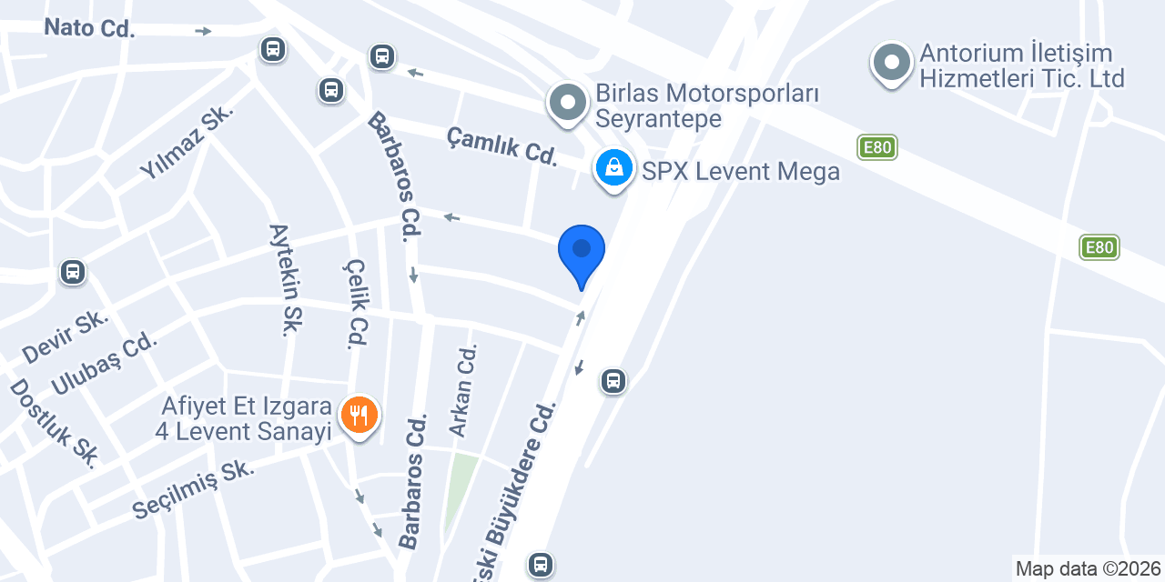 Atom Ticaret Servis konumu