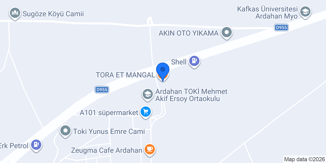 TORA ET MANGAL konumu