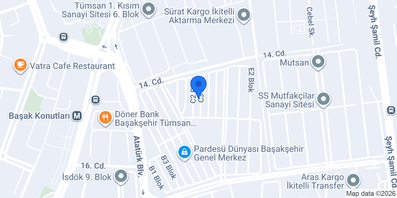 Çepni Motor konumu