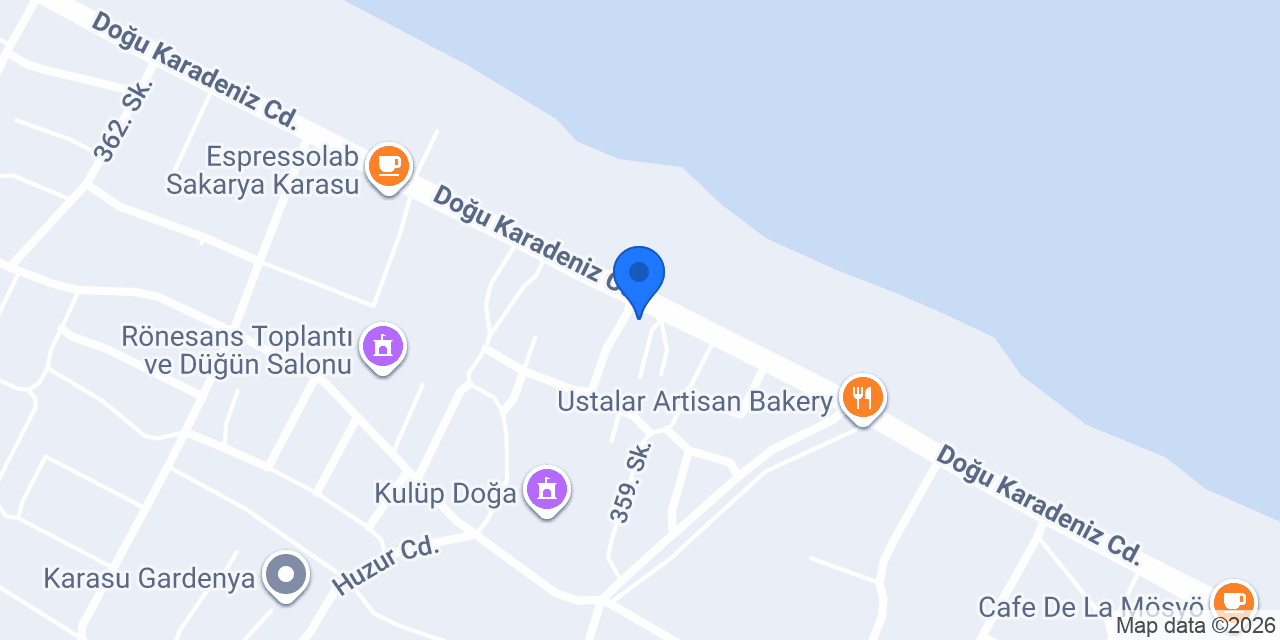 Karasu sahil döner konumu
