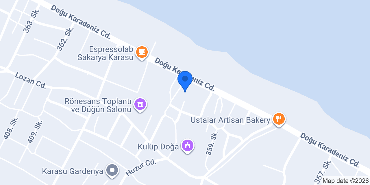 JUST4PİZZA KARASU konumu