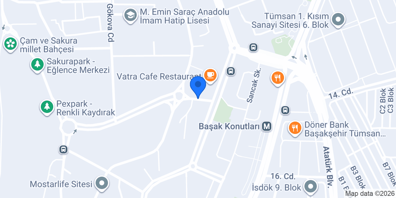 Fizyoterapist Neşe Çora konumu