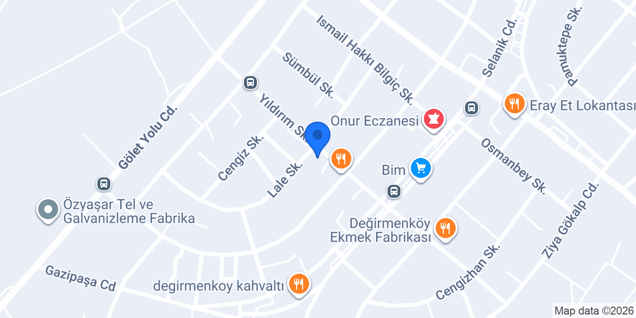 Pioneer Mehmet Elektronik konumu