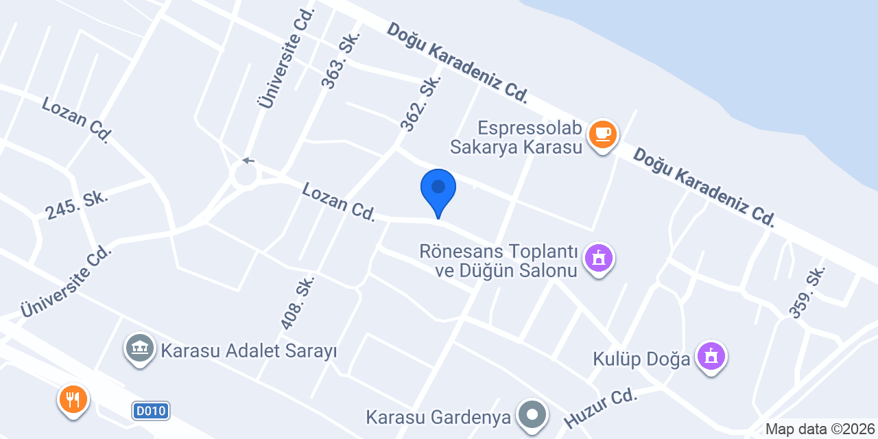 Sivişoğlu İnşaat konumu